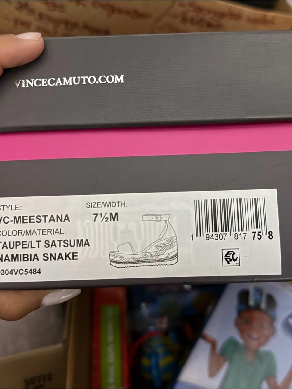 Vince Camuto chic platform